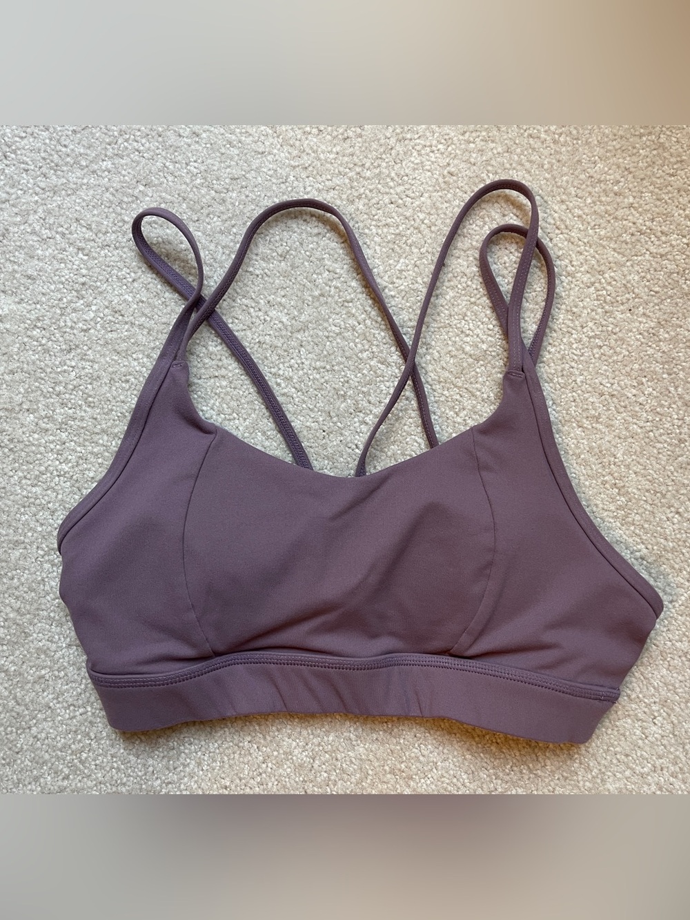 Born Primitive Strappy Bralette - Mauve Plum